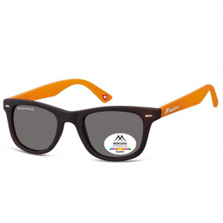 Orangefarbene polarisierte ANTHONY-Sonnenbrille für Herren