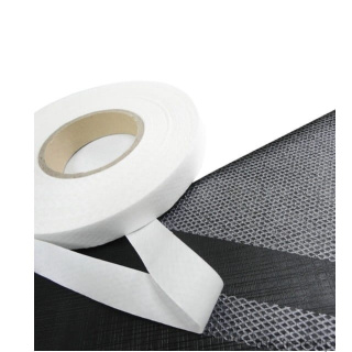 Weißes Thermoband 10 mm x 100 m