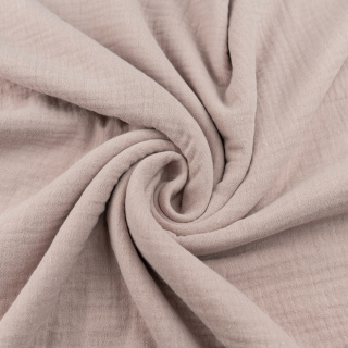 Stoff Musselin Baumwolle rosa 100% Baumwolle 0,5m