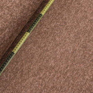 Stoff Strick braun meliert elastisch 0,5m