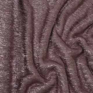 Sweatstoff Strickstoff lila mit Faser 0,5m