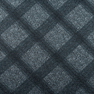 Stoff Strickware Lurex grau Rautenmuster 0,5m