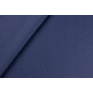 Stoff Zara Rollkragen Marineblau Strick ohne Muster 0,5m