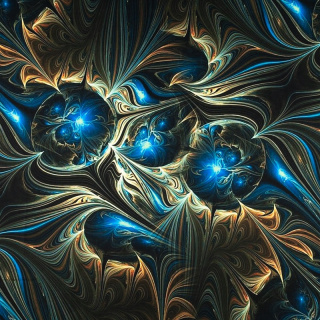 Stoff Jersey ITY Kimo galaktisches Muster Strickware 0,5m