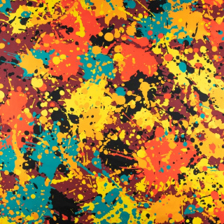 Stoff Jersey ITY Kimo Spritzmuster Strickware 0,5m