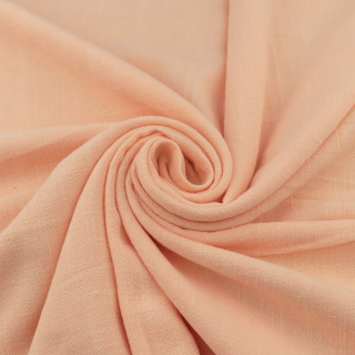 Stoff Leinen Palermo helles Lachs Leinen 0,5m