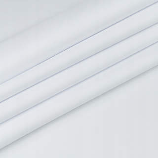 Panama Stoff weiß für Vorhänge glatt ohne Muster 280cm 0,5m