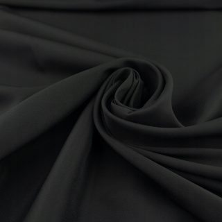 Stoff Futter Polyester schwarz elastisch hohe Qualität 0,5m
