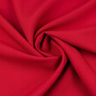 Stoff Panama rot universell für Vorhänge glatt ohne Muster 0,5m
