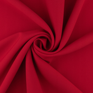 Blutrote Panama-Stoff universell für Vorhänge glatt ohne Muster 0,5m