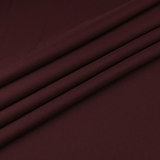 Panama Stoff bordeaux für Vorhänge glatt ohne Muster 280cm 0,5m