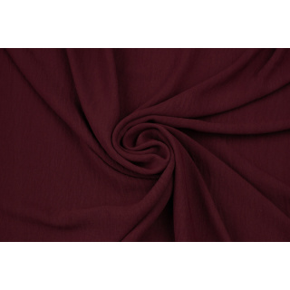 Stoff American Krepp bordeaux elastisch 0,5m