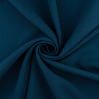 Stoff Panama blau universal für Vorhänge glatt 0,5m