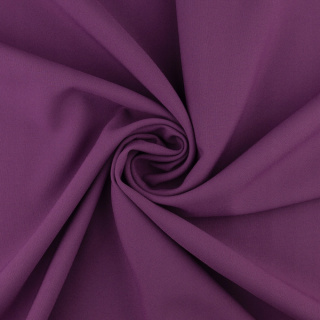 Stoff Panama Pflaume universell für Vorhänge glatt ohne Muster 0,5m