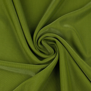 Stoff Strick glänzend grün 0,5m