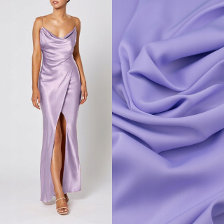 Stoff für Abendkleider violett glatt 0,5m