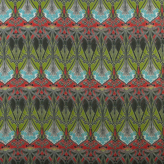 Chiffonstoff crêpiert grün glatt orientalisch 0,5m