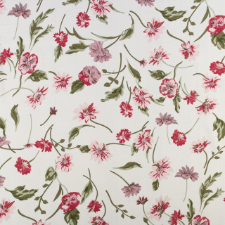 Warmer weißer Viskosestoff Blumen 100% Viskose 0,5m