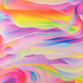 Stoff Viskose Twill rosa glatt gestrichenes Muster 0,5m