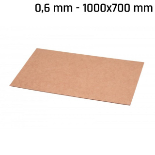 Dichtungsplatte Karton 1000x700x0,6mm
