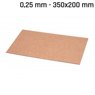 Dichtungsplatte Karton 350x200x0,25mm