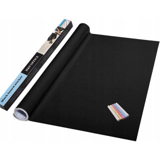 Große selbstklebende Tafel 45x200cm + Kreide