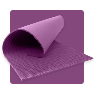 Akustikpaneel Schaum VLNY 200×100 cm 4 cm lila