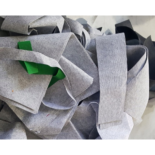 Verschiedene Produktionsabfälle zum Schutz der Isolierung