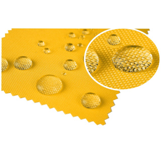 Wasserabweisender Teflonstoff gelb 160 cm 1 lfm