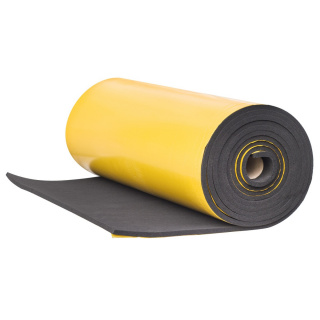 Schalldämmender Schaumstoff für Autos 15mm 25x100cm schwer entflammbar Matte KO15s