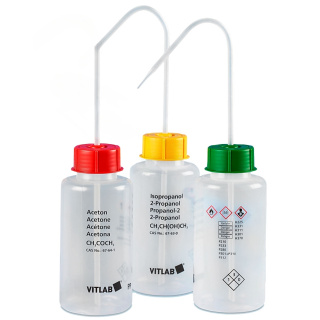 Drucksprüher mit Methanol-Aufdruck, 500 ml, weiter Hals GL45 – PE-LD
