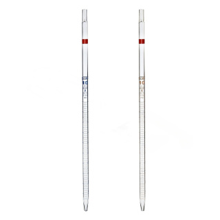 Mehrkanalpipette, 2 ml (0,10 ml), Klasse A, braune Skala, mit Zertifikat, DIN ISO 648
