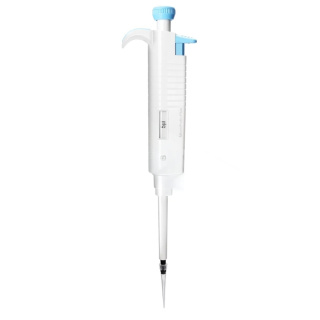 Mechanische Pipette MicroPette Plus 50–200 µl, vollautoklavierbar, ergonomisch und präzise, ISO 8655, Kalibrierzertifikat – DLAB
