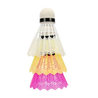 Farbige Badminton-Shuttlecocks 3 Stk