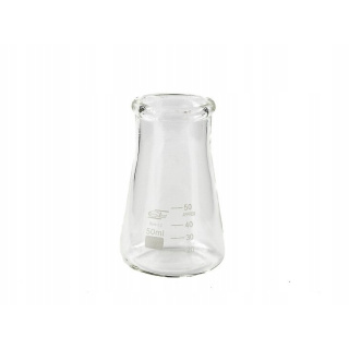 Kegelflasche 50ml mit breitem Hals