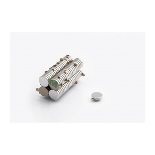 Neodym Magnet mit 3M-Kleber MW 10x2 N38