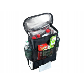 Organizer Thermotasche fürs Auto für den Sitz 35x28x10cm schwarz