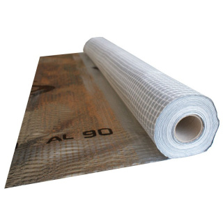 Dampfsperrfolie Aluminium-Isolierung AL 90 75m2