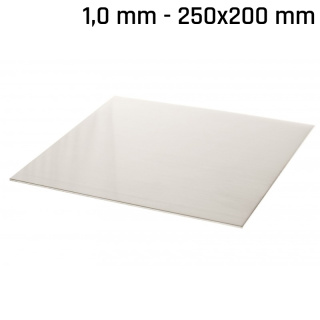 Alpaka-Blatt (Neusilber) 250x200x1,0mm