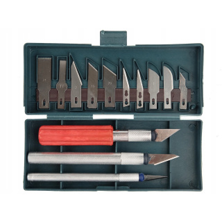 Modelliermesser-Set Skalpell 13 Klingen
