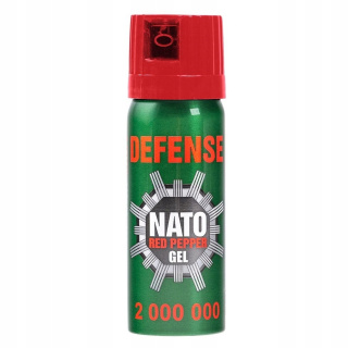 Tränengas mit Gel-Pfeffer 50ml Nato Defense 41050-C 2mil Scoville
