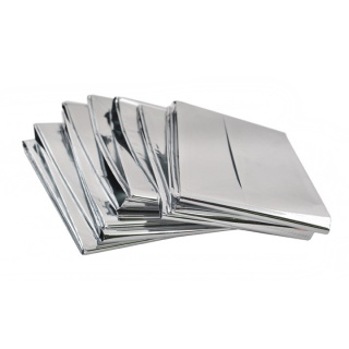Thermofolie 140x210cm silber zum Überleben Rettungsdecke