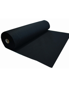 Weicher Vliesfilz 3 mm schwarz &ndash; 150&times;50 cm 400 g/m&sup2;