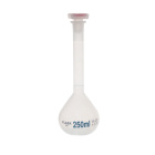 Messbecher aus PP mit Glasstopfen 10/19, Klasse B – 10 ml, ISO 384