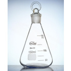 Reagenzglas zur Bestimmung der Iodzahl, 50 ml, schwerer Stopfen, Borosilikatglas (BORO 3.3)