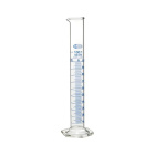 Odmerný valec sklenený 10 ml, trieda A, modrá stupnica, sklo BORO 3.3