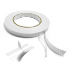 50 m doppelseitiges transparentes Klebeband 1 cm