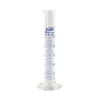 Odmerný valec sklenený 50 ml, modrá stupnica, trieda presnosti B