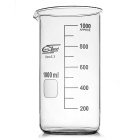 Hoher Becher mit Ausguss, 600 ml, Borosilikatglas (BORO 3.3), ISO 3819, DIN 12331