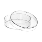 Petriho misky plastové PS 55 x 14 mm vetrané, sterilné, 15 ks